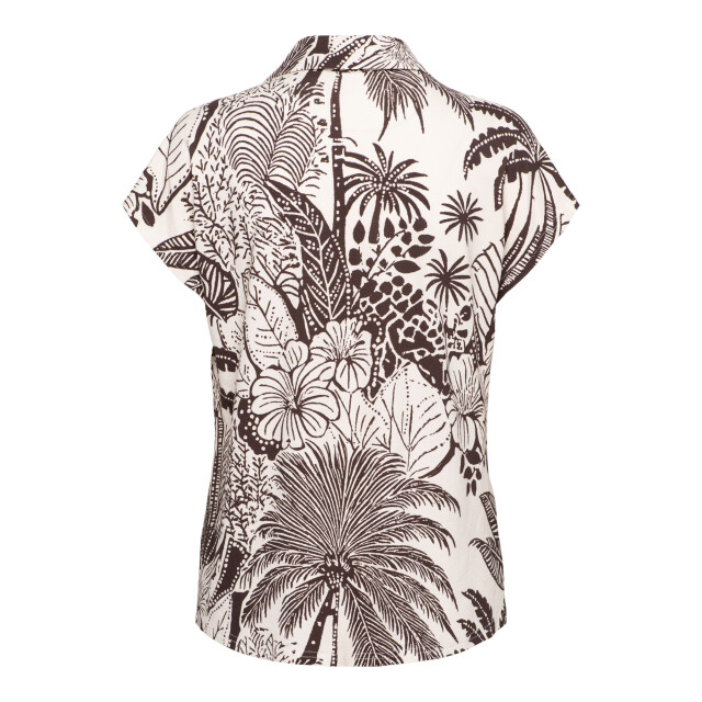&Co Woman &co women blouse valetta choco duo chocolate Valetta Choco Duo - Chocolate large