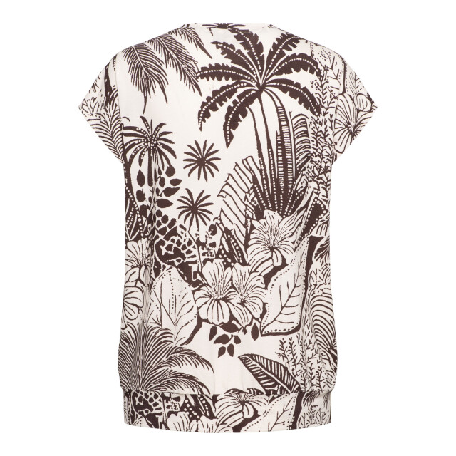 &Co Woman &co women top lucia choco duo chocolate multi  large
