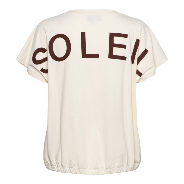 &Co Woman &co women t-shirt tosca vanilla/choco Tosca - Vanilla/Choco large
