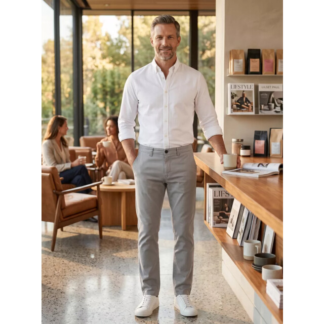 Tailor Stash heren chino - lengte 34 ID-100GR-38 large
