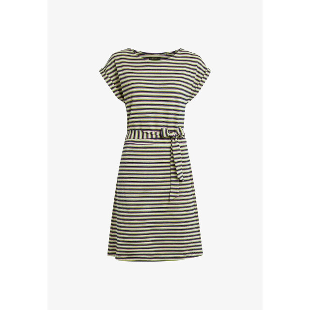King Louie Aria tunic dress bebop stripe black 09784 09784 large
