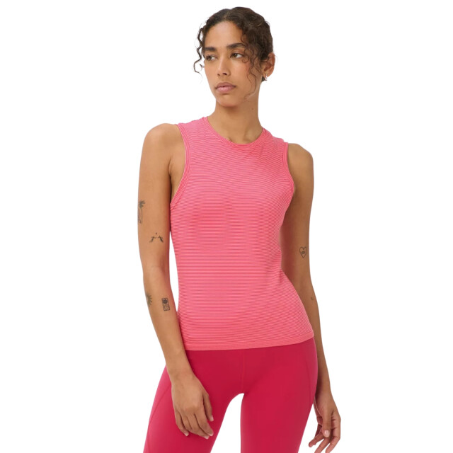 Sweaty Betty Athlete seamless mid length racer tank SB10314A large