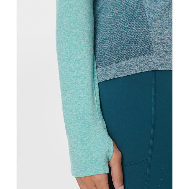 Sweaty Betty Athlete featherweight seamless long sleeve top SB10116O large
