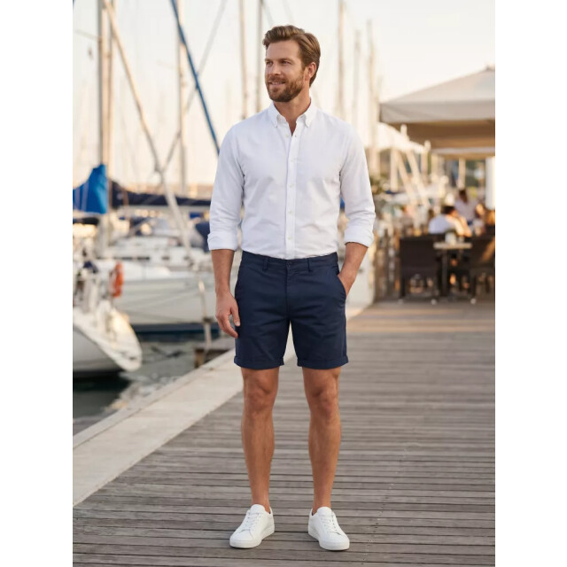 Tailor Stash korte chino zwart ID-110NAV-38 large