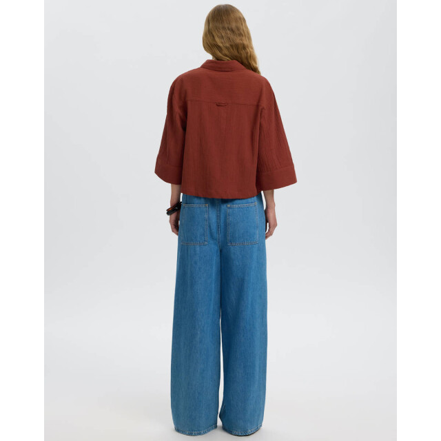 Selected Femme Blouse korte mouw 16101386 finnie Selected Femme Blouse korte mouw 16101386 FINNIE large