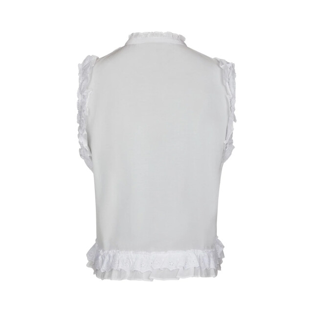 Neo Noir celia ruffle top 168323 120 white 06010.100.0088 large
