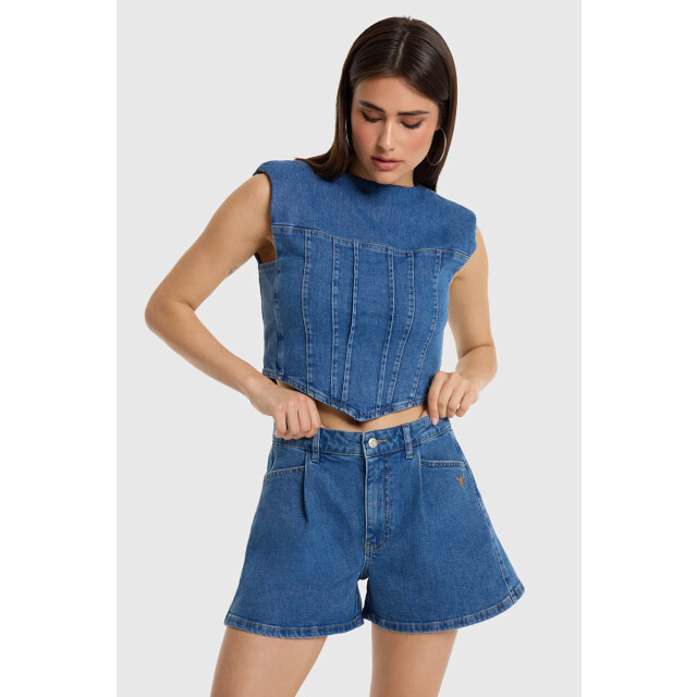 Alix The Label Denim shorts - Denim shorts - Alix The Label large