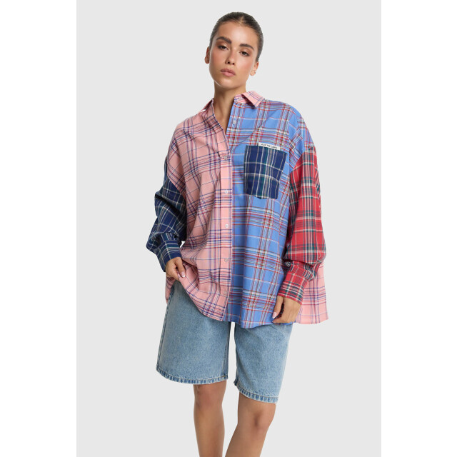 Alix The Label Check mix blouse - Check mix blouse - Alix The Label large