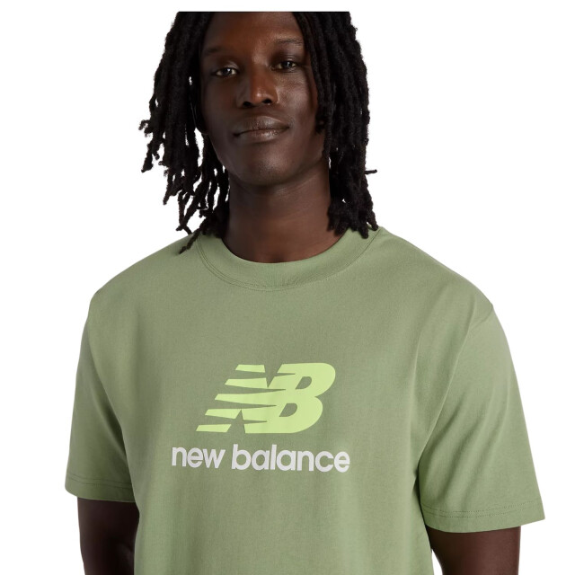 New Balance MT51500 T-Shirts Groen MT51500 large