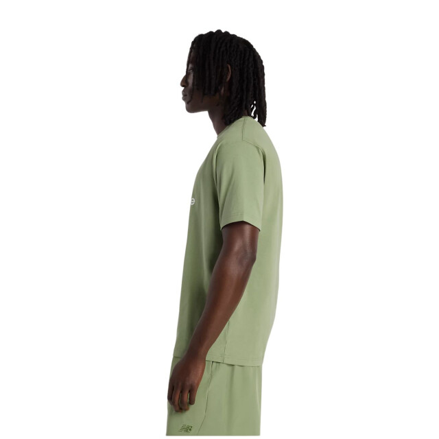 New Balance MT51500 T-Shirts Groen MT51500 large