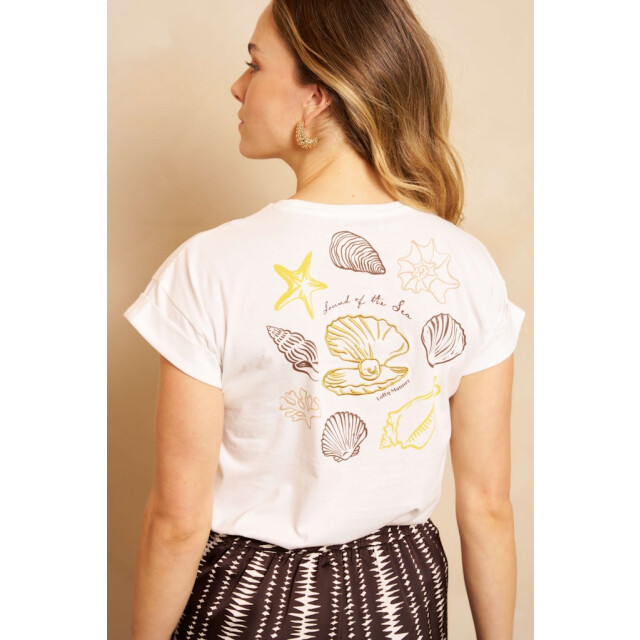 Lofty Manner T-shirt nora off-white 4339.09.0032 large