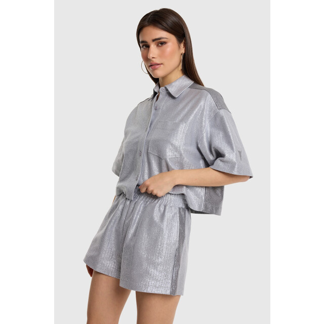 Alix The Label Foile short zilverkleurig 4159.97.0001 large