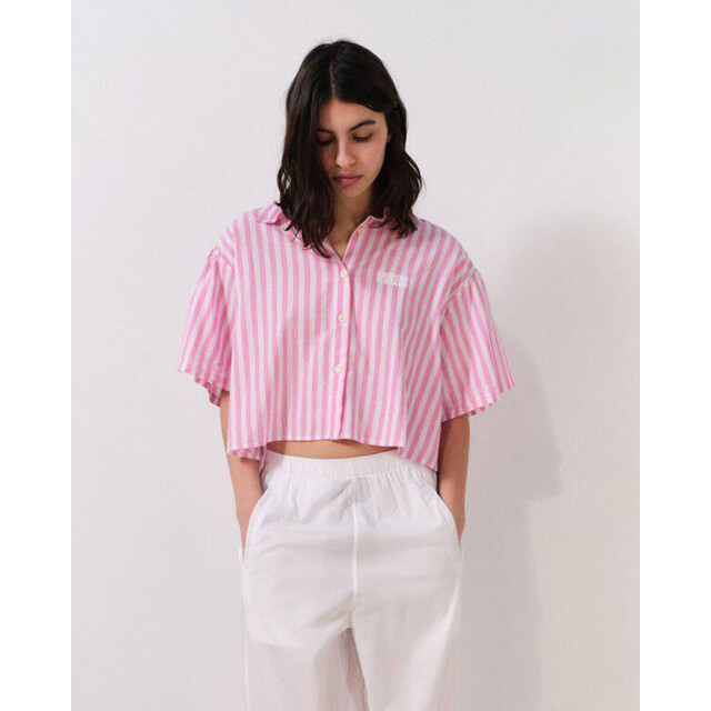 American Vintage Top korte mouw vex06ae American Vintage Top korte mouw VEX06AE large