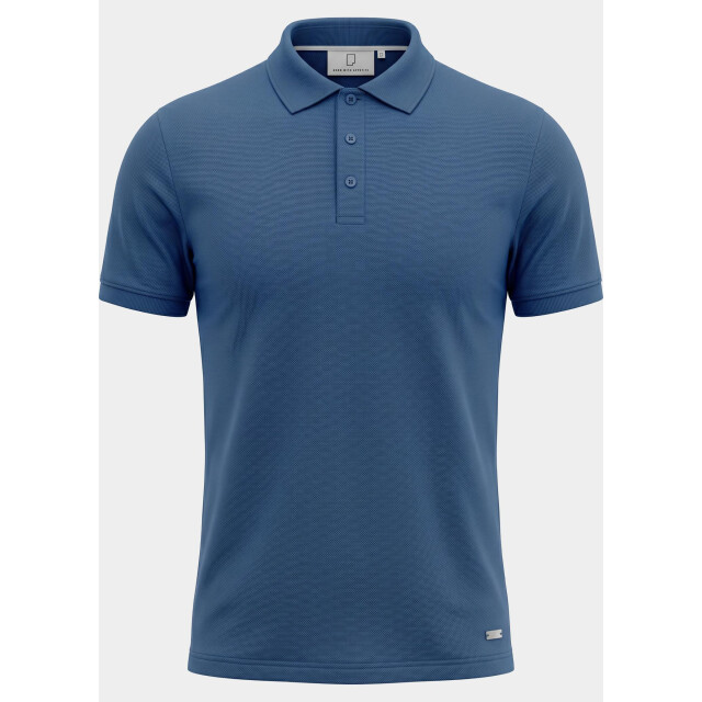 Born with Appetite Polo heren arto polo bwa25108ar22/268 jeans blue 209531 large