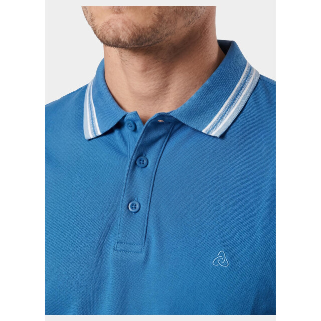 Bos Bright Blue Scotland blue polo heren brick polo plain contrast col spe25108br06sb/241 true blue 209573 large