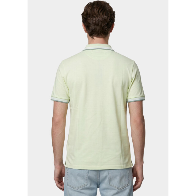 Bos Bright Blue Scotland blue polo heren brick polo plain contrast col spe25108br06sb/311 pistachio 209577 large