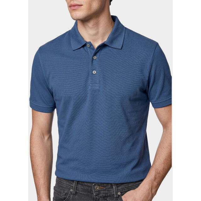 Born with Appetite Polo heren arto polo bwa25108ar22/268 jeans blue 209531 large