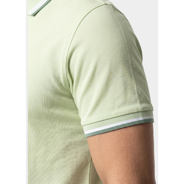 Bos Bright Blue Scotland blue polo heren brick polo plain contrast col spe25108br06sb/311 pistachio 209577 large