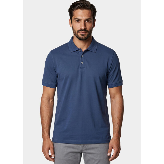 Bos Bright Blue Scotland blue polo heren boris polo spe25108bo40sb/268 jeans blue 209561 large