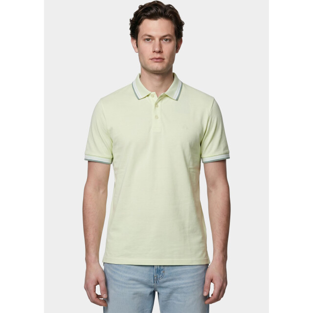 Bos Bright Blue Scotland blue polo heren brick polo plain contrast col spe25108br06sb/311 pistachio 209577 large