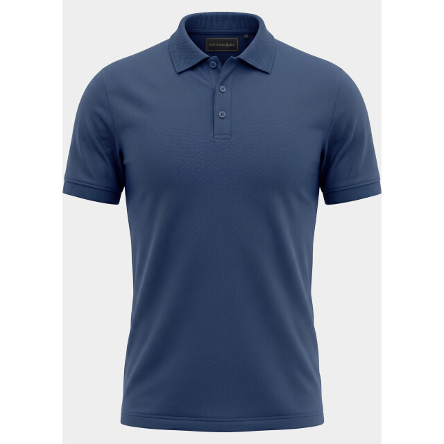 Bos Bright Blue Scotland blue polo heren boris polo spe25108bo40sb/268 jeans blue 209561 large