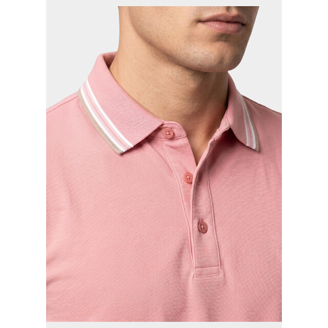 Bos Bright Blue Scotland blue polo heren brick polo plain contrast col spe25108br06sb/738 candy 209587 large