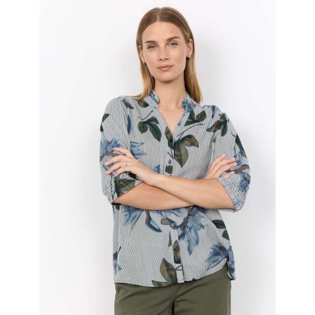 Soyaconcept Sc-gina 1 navy blouse SC-Gina 1 Navy blouse large