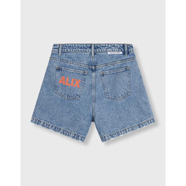 Alix The Label Ladies woven bermuda denim shorts shorts 2606132787 2606132787 large