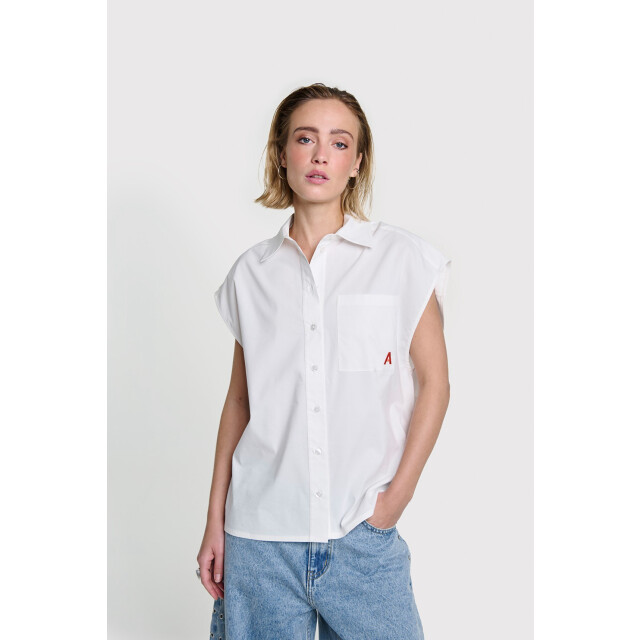 Alix The Label Sleevless blouse off-white 4319.02.0007 large