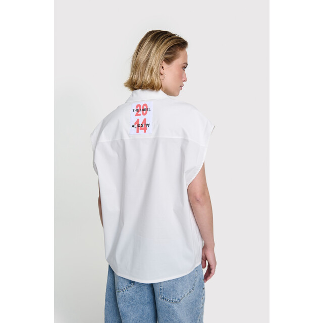 Alix The Label Sleevless blouse off-white 4319.02.0007 large