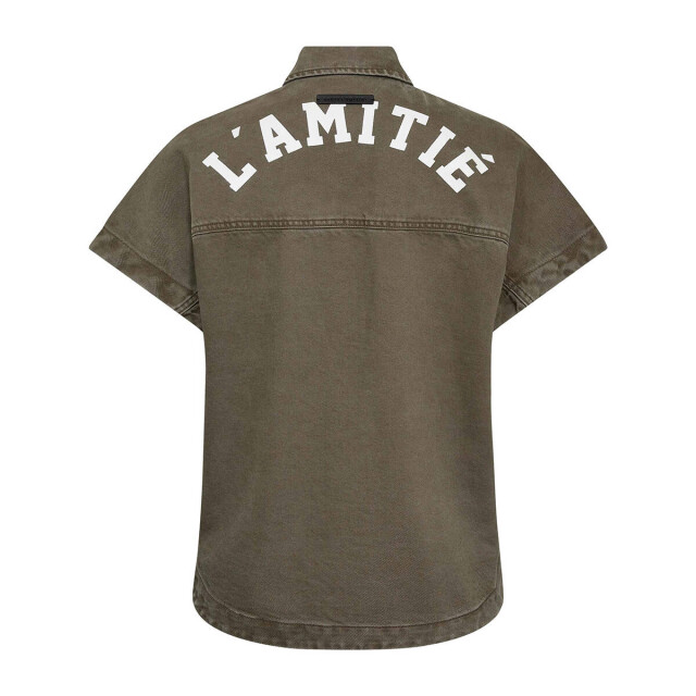 Haute L'Amitié Blouse korte mouw hl10673 enigma Haute L'Amitié Blouse korte mouw HL10673 Enigma large