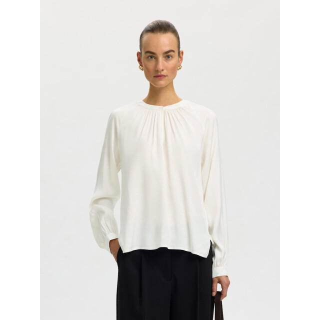 Selected Femme slwjonna ls top 16101819 egret 06615.198.0164 large