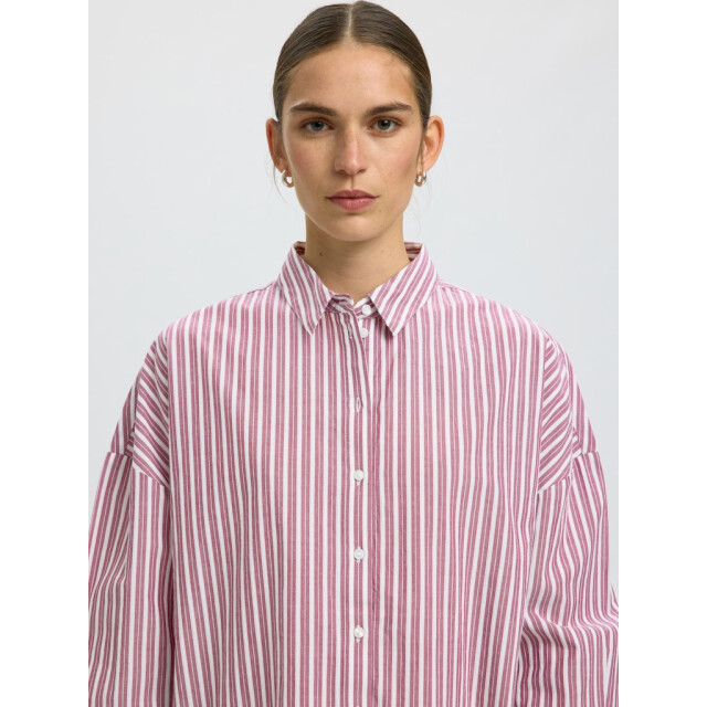 Selected Femme slfemma-sanni ls striped shirt noos 16088971 anemone stripes 06615.649.0013 large