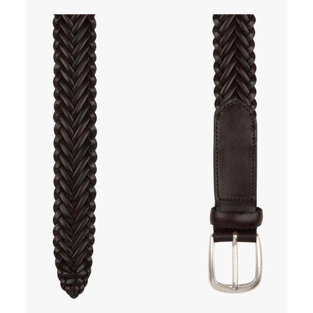 Profuomo belt band braided pp2r00014a 200 brown 05831.840.0033 large