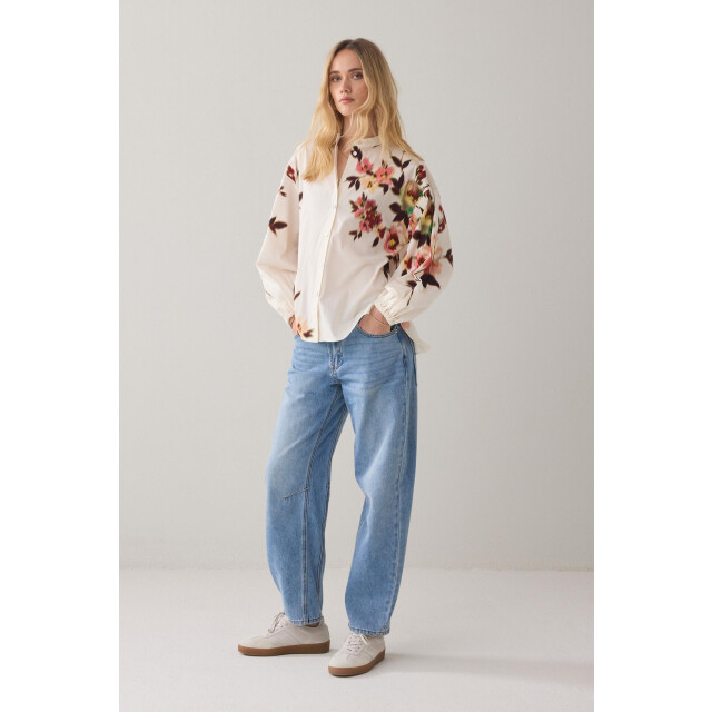 Summum 2s3460-12379 blouse faded flower 4063130042 large