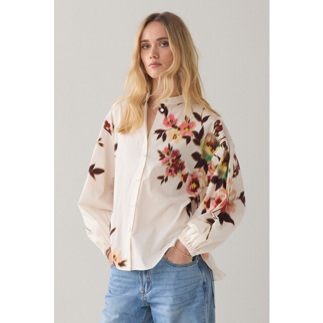 Summum 2s3460-12379 blouse faded flower 4063130042 large