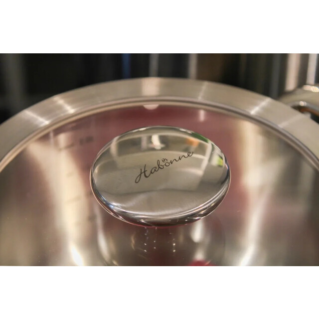 Habonne Allure pannenset downdraft 4 delig 5 ply rvs 8721249470721 large