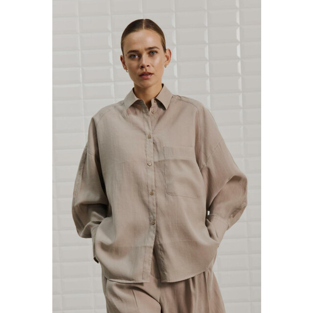 WithBlack Wblmarleen ls oversized shirt 4064395025 large