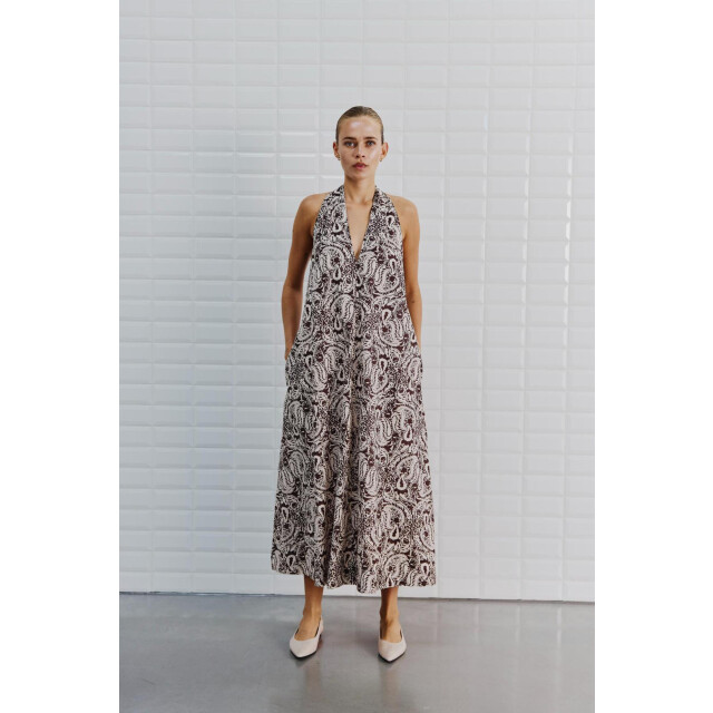 WithBlack Wblamina talia sl midi dress 4064875035 large