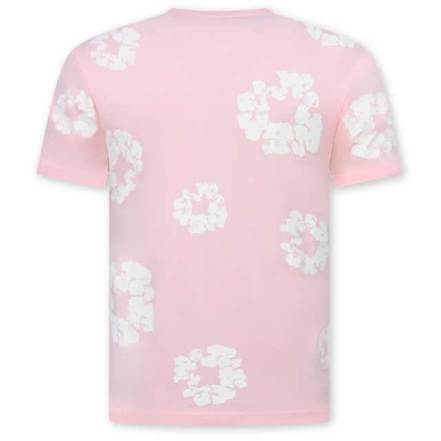 Enos Bloemen print zomerset bloemen pak met short twinset SET: QQ-1770 large