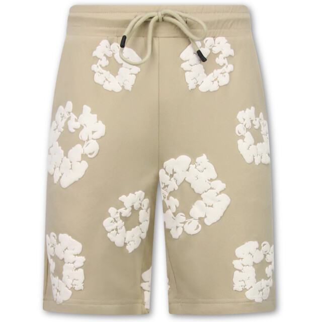 Enos Bloemen print zomerset bloemen pak met short twinset SET: QQ-1770 large