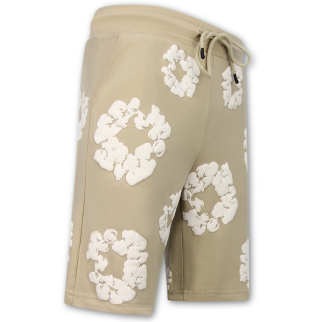 Enos Bloemen print zomerset bloemen pak met short twinset SET: QQ-1770 large