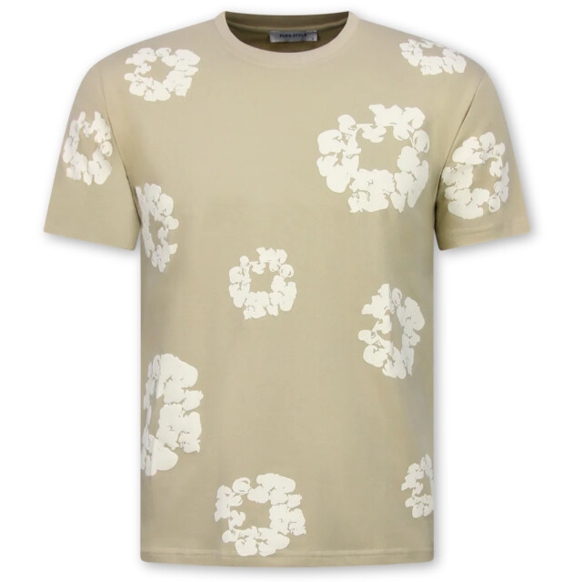 Enos Bloemen print zomerset bloemen pak met short twinset SET: QQ-1770 large