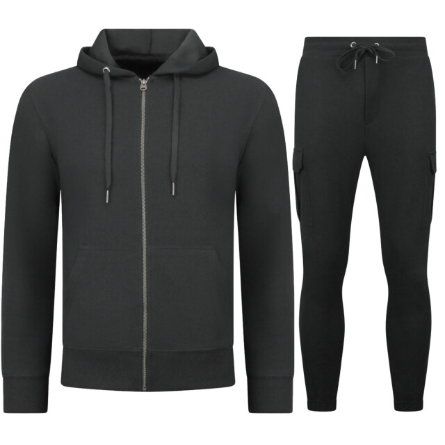 Enos Casual oversized ribbed trainingspak joggingpak volwassenen FF-7920/9630 large