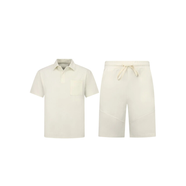 Enos Zomerset ribbed oversized polo shirt SET: F-5828 large