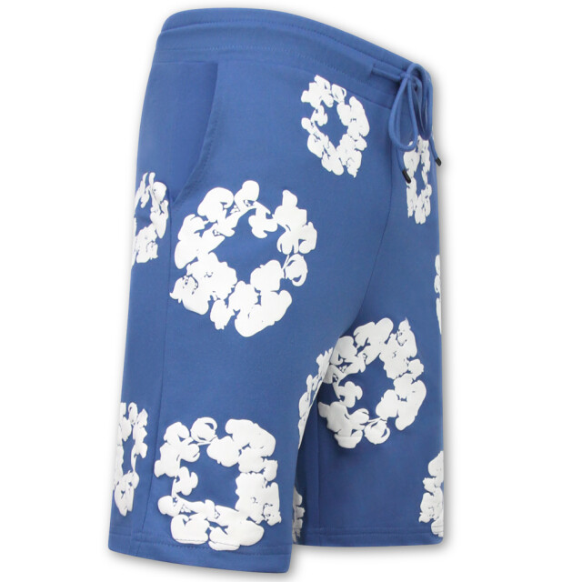 Enos Bloemen zomerset bloemen pak met short twinset SET: QQ-1770 large