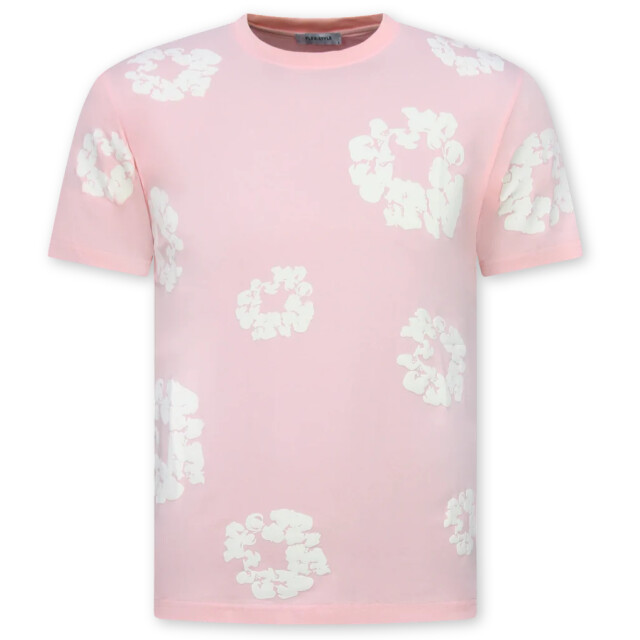 Enos Bloemen print zomerset bloemen pak met short twinset SET: QQ-1770 large