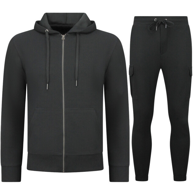 Enos Casual oversized ribbed trainingspak joggingpak volwassenen FF-7920/9630 large