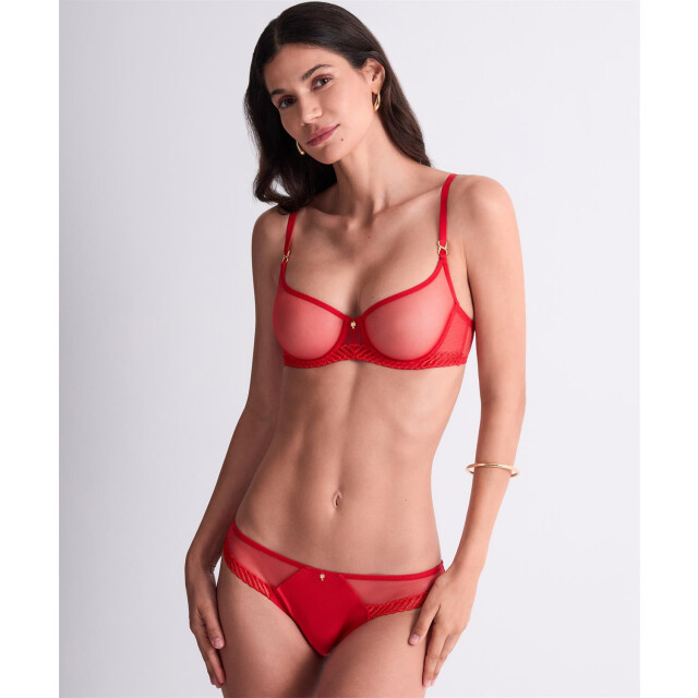 Aubade Corbeille arma bh 1/2 cup balconette rood 4MF14 large