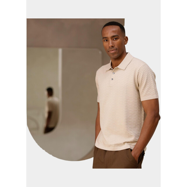 R2 Amsterdam Polo heren knitted polo 128.knitpolo.002/045 209913 large